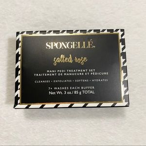 Spongelle Salted Rose Mani Pedi Treatment Sponge Set